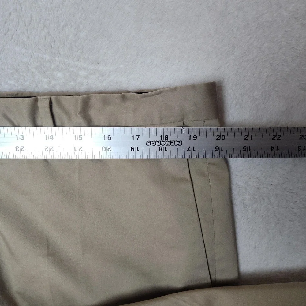 Banana Republic Pants Mens 38x32 Beige Chino Slim Manteco Cotton Spandex Canvas‎